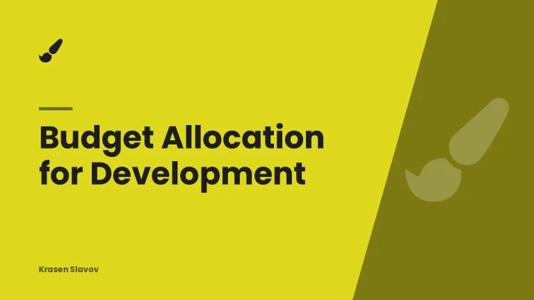 Budget Allocation for Development