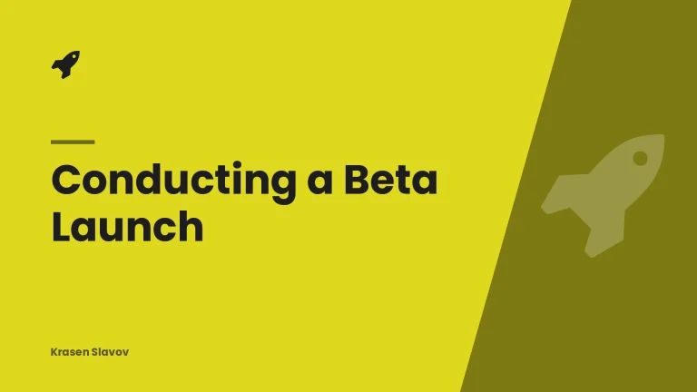 Conducting a Beta Launch