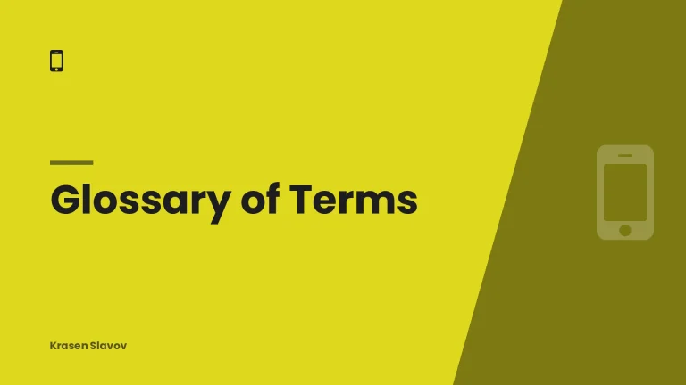 Glossary of Terms
