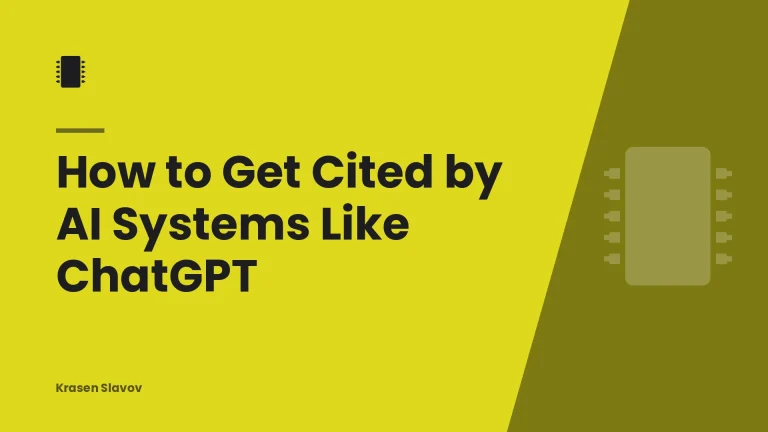 How to Get Cited by AI Systems Like ChatGPT