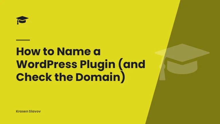 How to Name a WordPress Plugin (and Check the Domain)