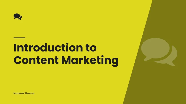Introduction to Content Marketing