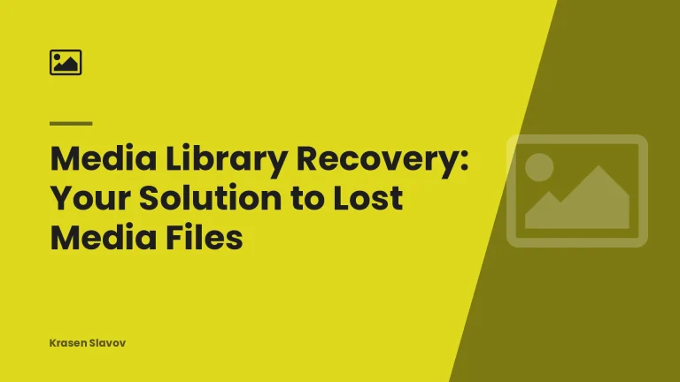 Media Library Recovery: Your Solution to Lost Media Files