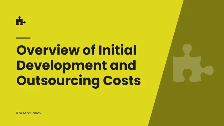 Overview of Initial Development and Outsourcing Costs