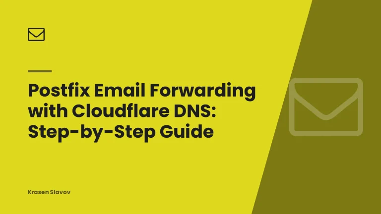 Postfix Email Forwarding with Cloudflare DNS: Step-by-Step Guide