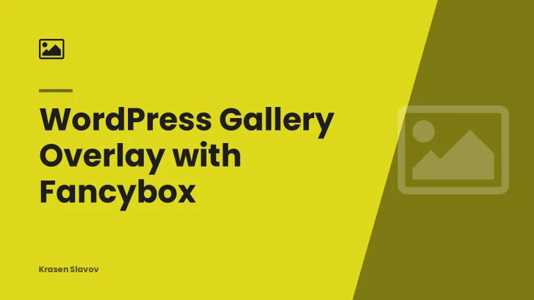 WordPress Gallery Overlay with Fancybox